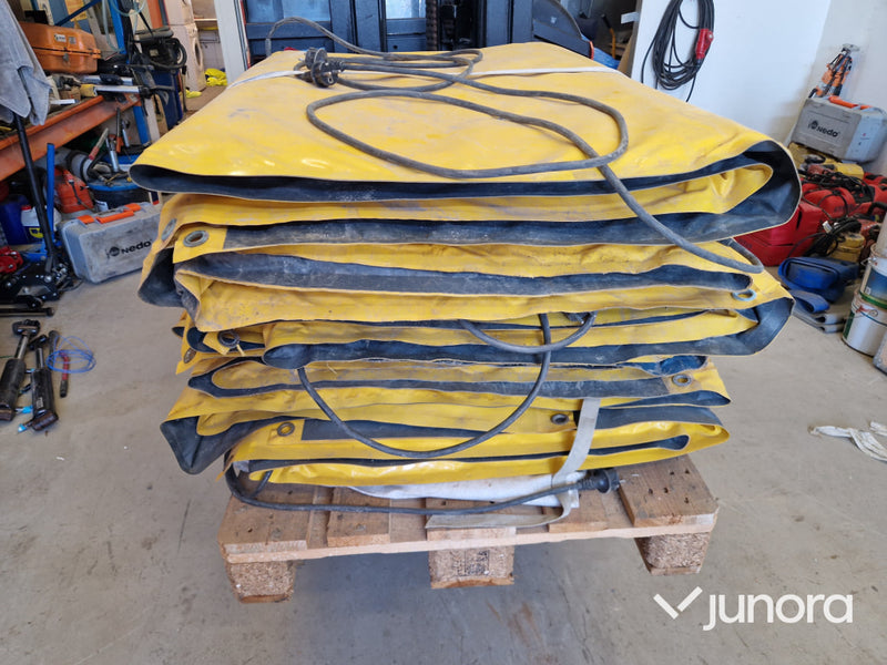 Värmemattor Ebeco 1000 W , 8 Stycken