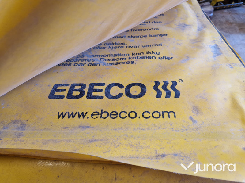 Värmemattor Ebeco 1000 W , 8 Stycken