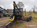 Skogsvagn Moheda 10 ton med kran