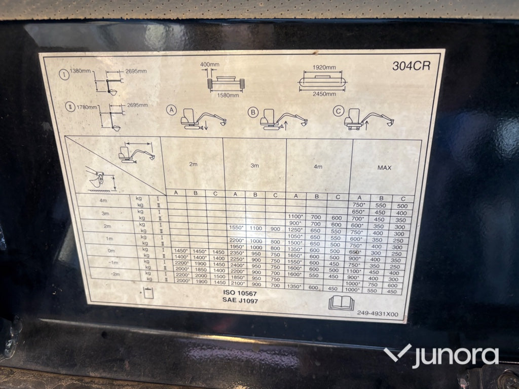 Grävmaskin - CAT, 304 CR