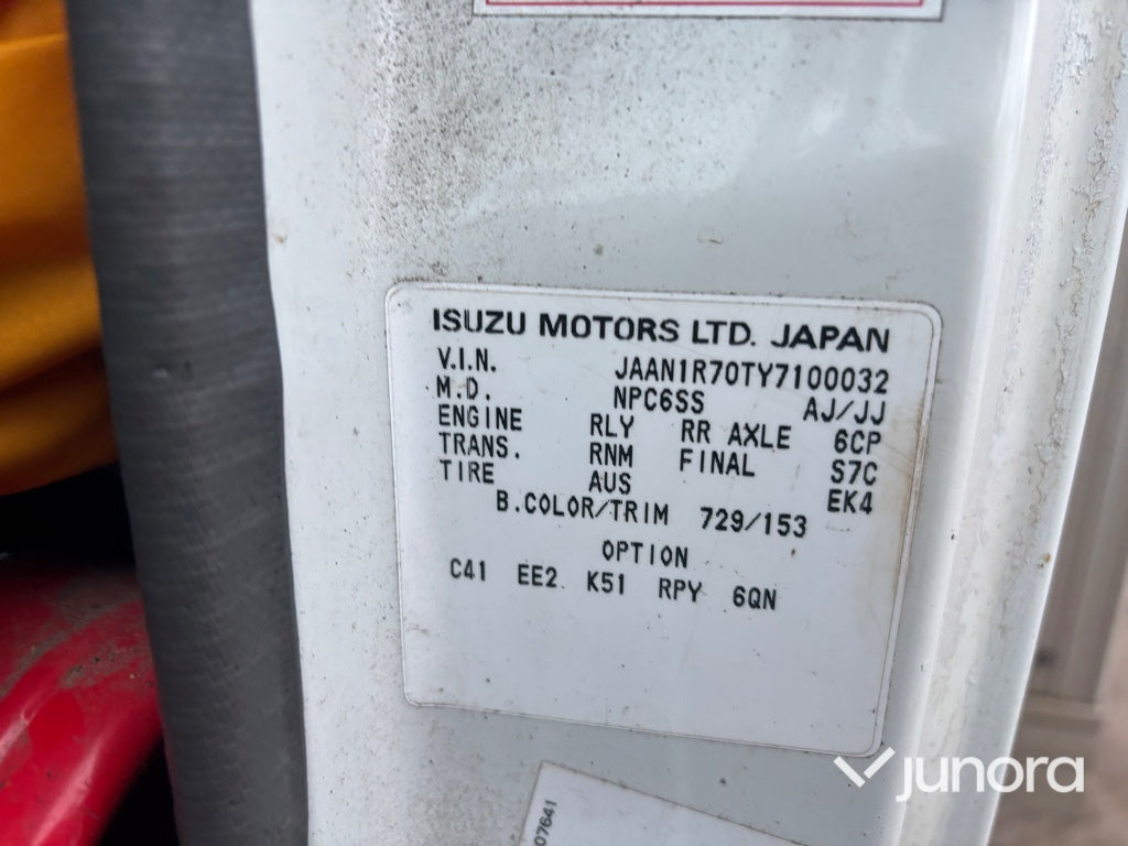 Hästlastbil - Isuzu, NQR70T