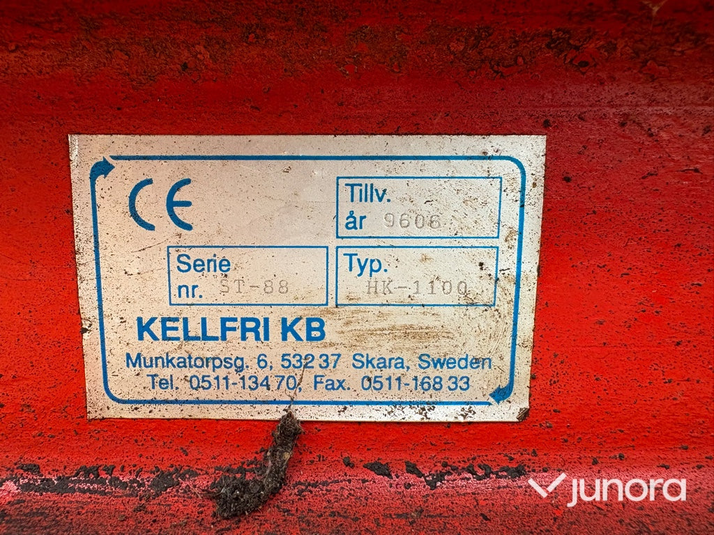 Vedklyv - Kellfri, HK 1100, Hydraulisk