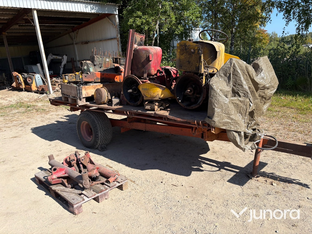 Parti med delar till Volvo BM Boxer