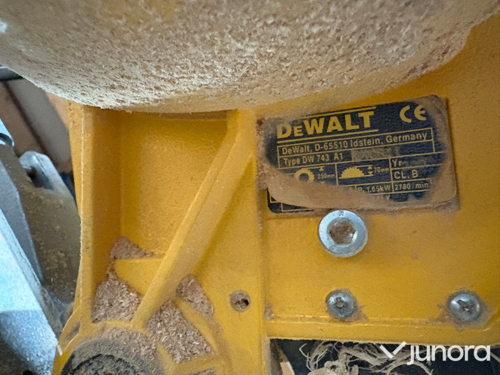 Klyvsåg/ kap & gersåg med stativ - Dewalt