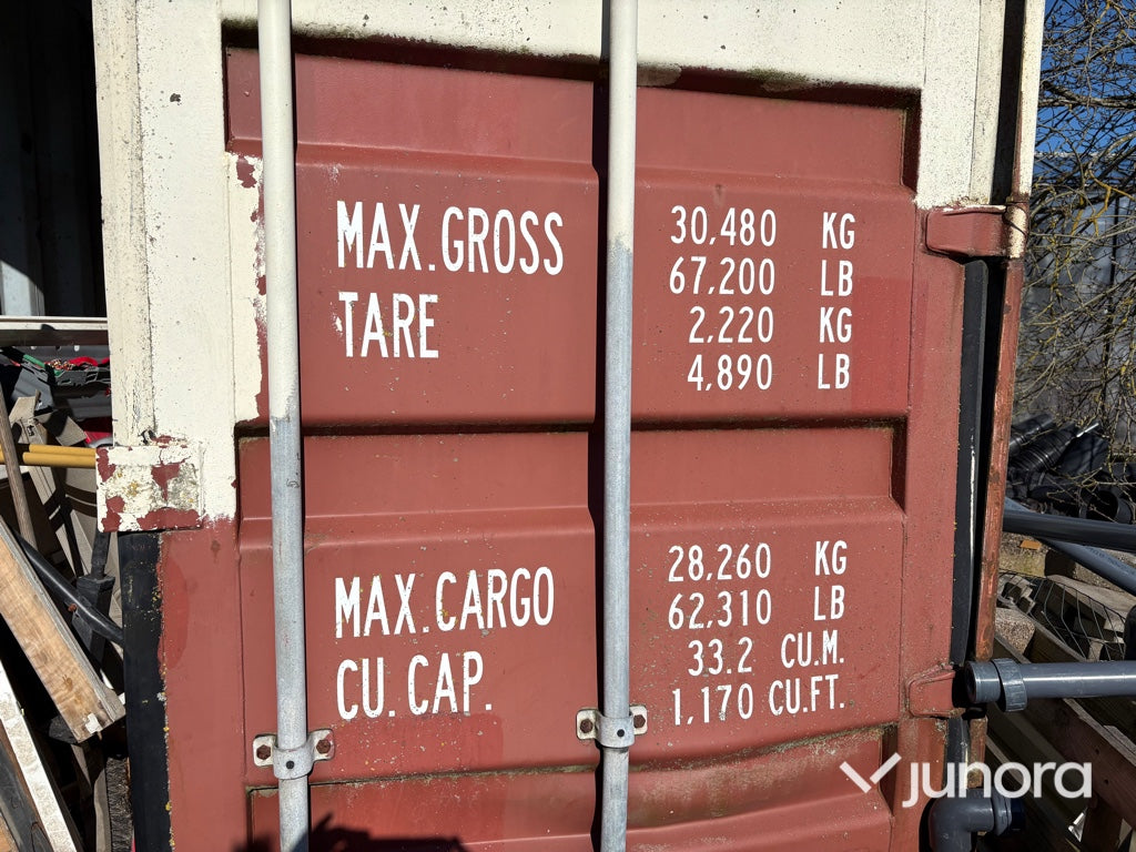 Sjöcontainer - Tianjin, TMC 1CC2004, 20 fot