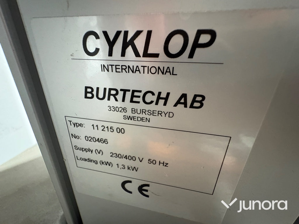 Pallinplastare / sträckfilmsmaskin – Cyklop Burtech