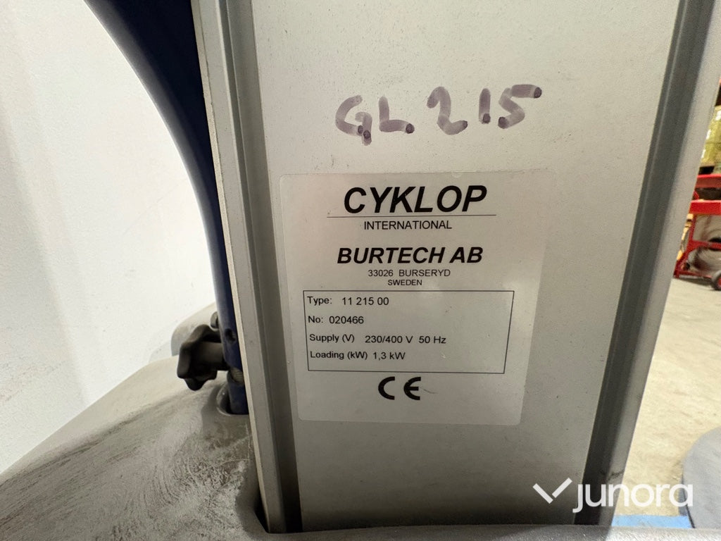 Pallinplastare / sträckfilmsmaskin – Cyklop Burtech