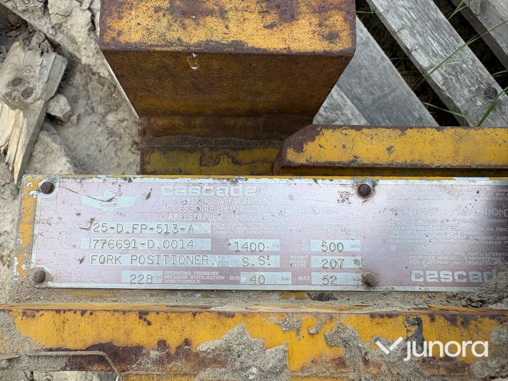 Gaffelpositionerare / gaffelspridare – Cascade 25-D FP-513-A