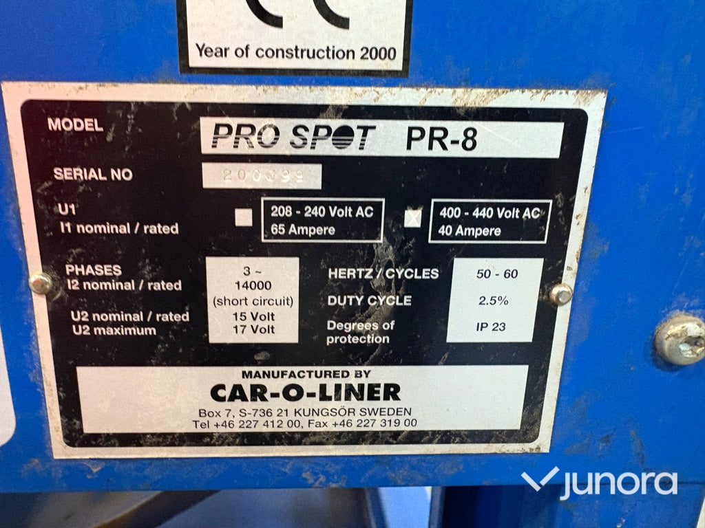 Punktsvets - Car-O-Liner, Pro Sport PR-8