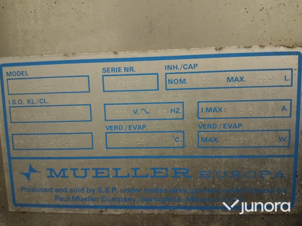 Mjölktank - Mueller Europa