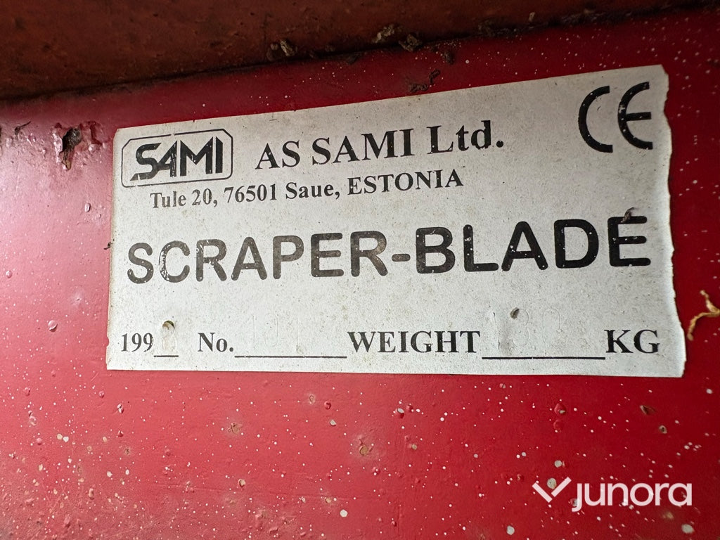 Schaktblad - Sami, Scraper-Blade