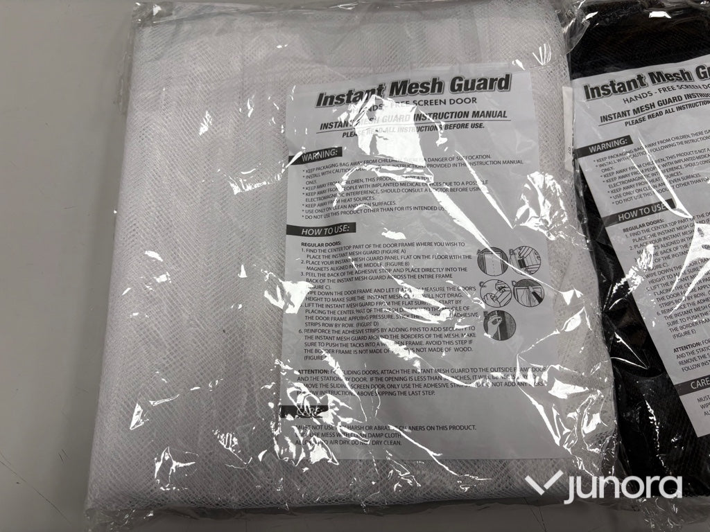 Myggnät - Instant Mesh Guard, Magnetstängning, 30st