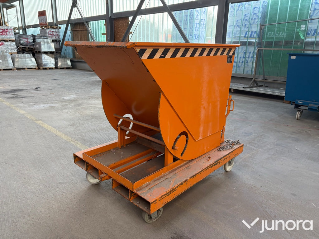 Tippcontainer - Bauer, AK 50 'S', 1 000 kg
