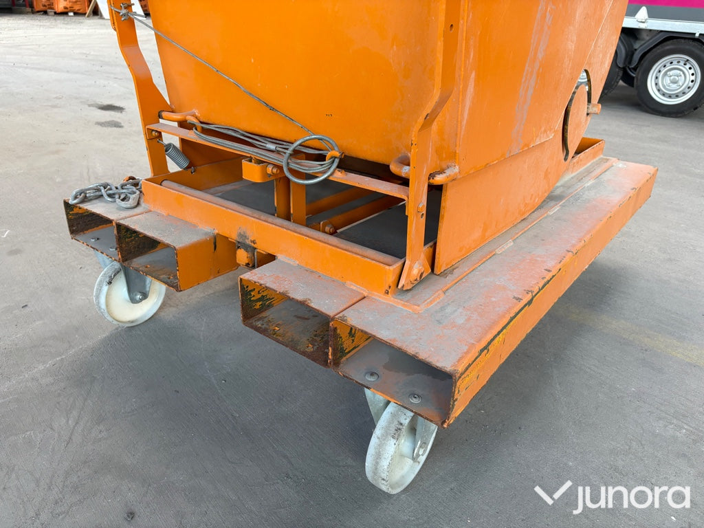Tippcontainer - Bauer, AK 50 'S', 1 000 kg