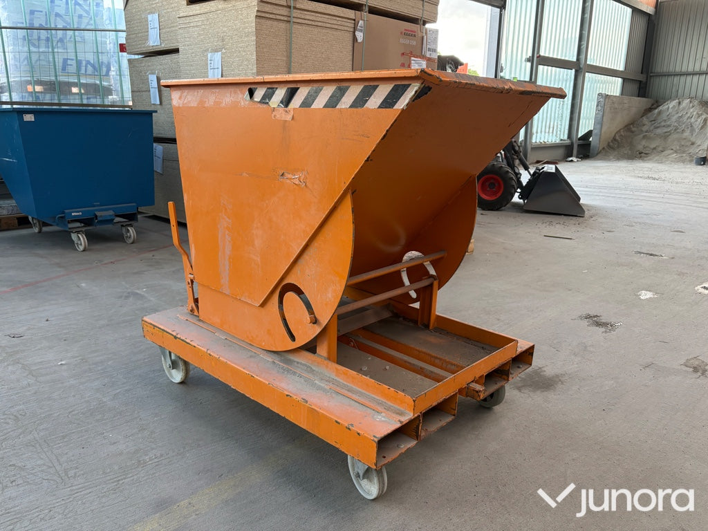 Tippcontainer - Bauer, AK 50 'S', 1 000 kg