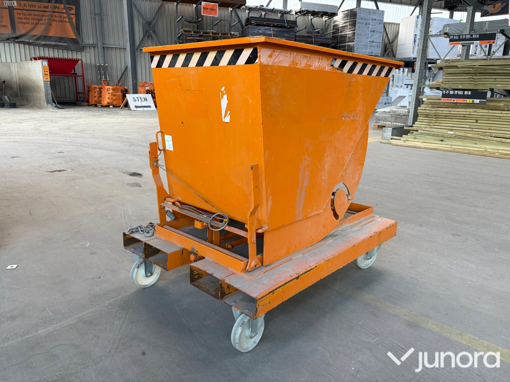 Tippcontainer - Bauer, AK 50 'S', 1 000 kg