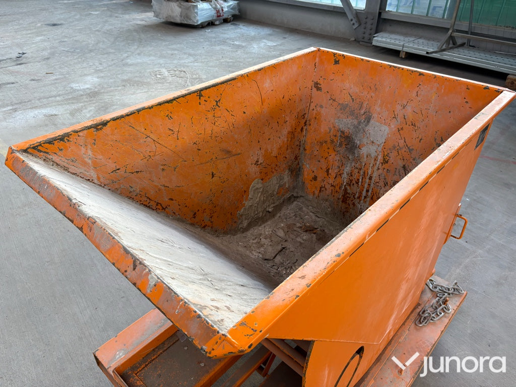 Tippcontainer - Bauer, AK 50 'S', 1 000 kg