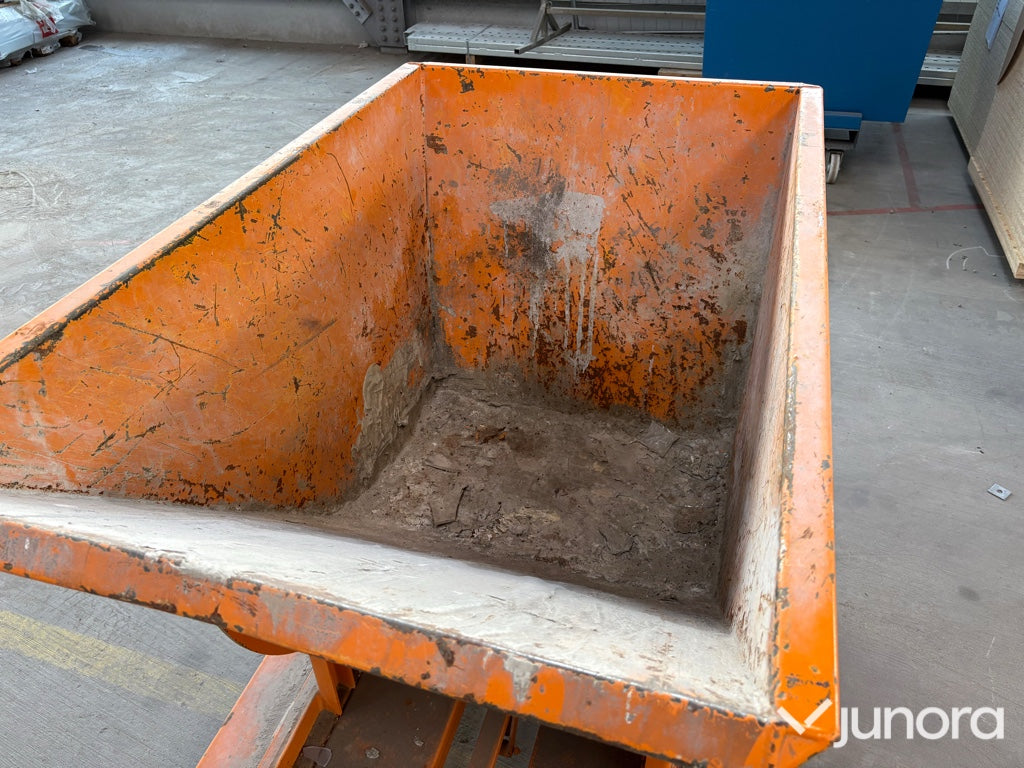 Tippcontainer - Bauer, AK 50 'S', 1 000 kg