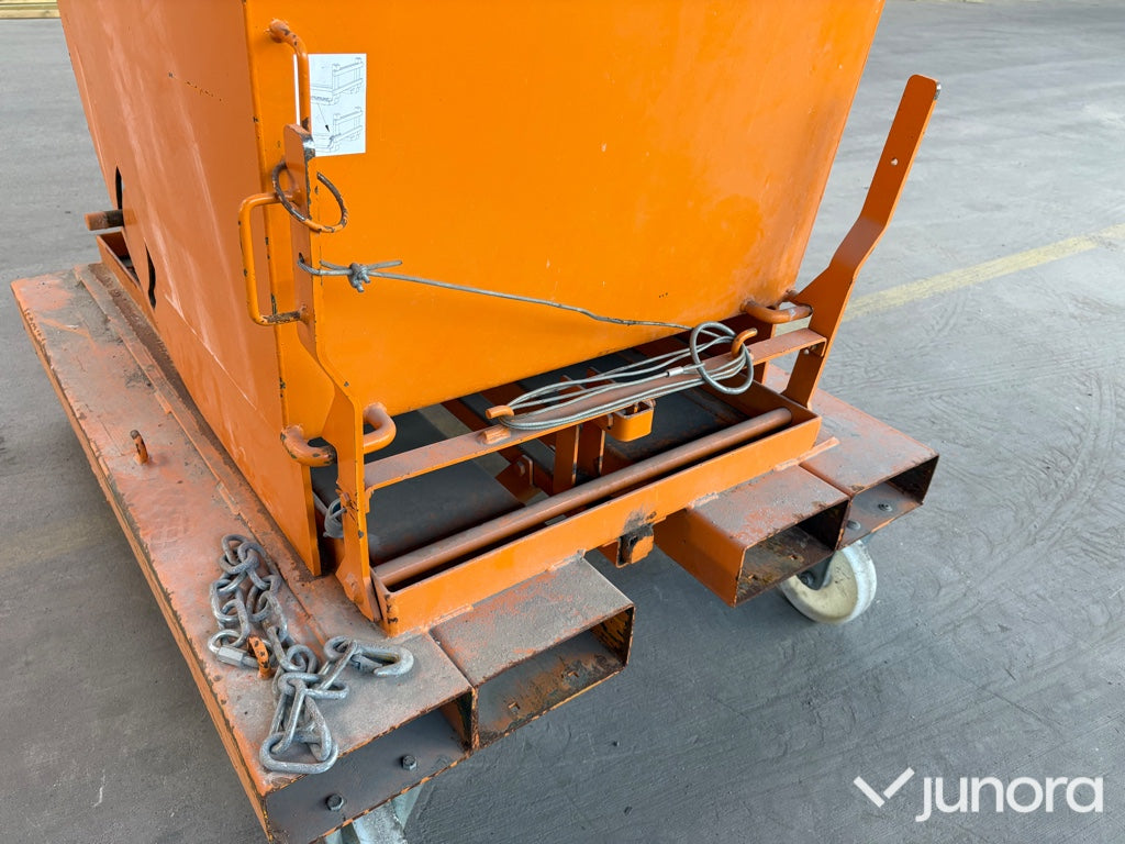 Tippcontainer - Bauer, AK 50 'S', 1 000 kg