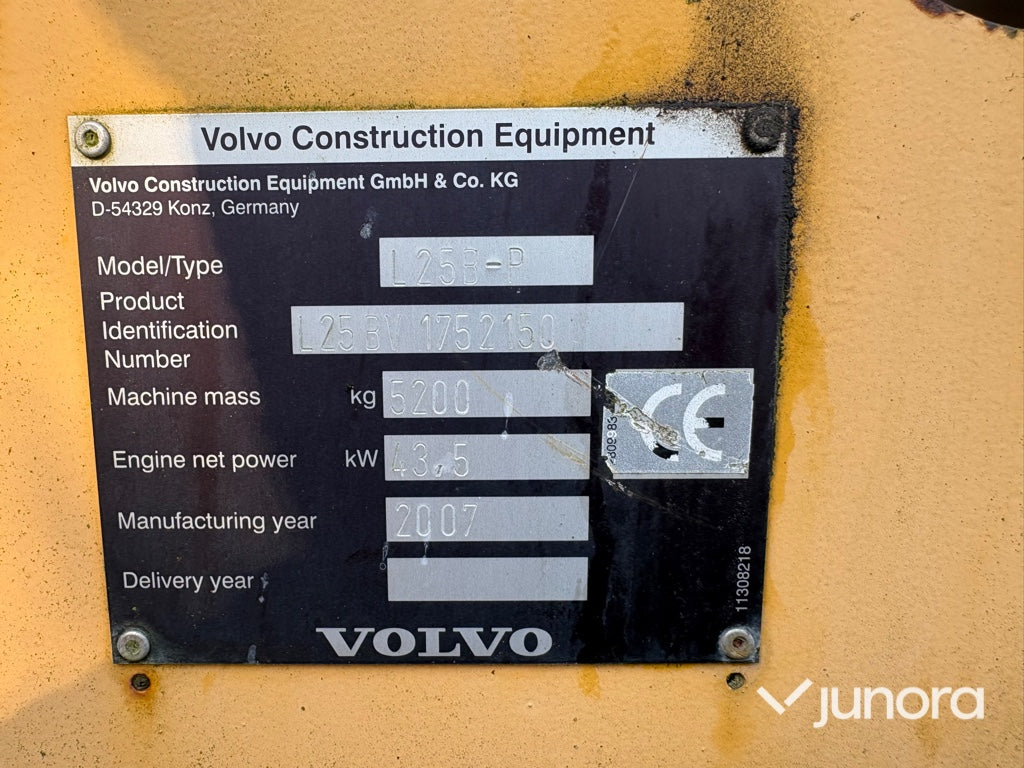 Hjullastare - Volvo, L25B-P