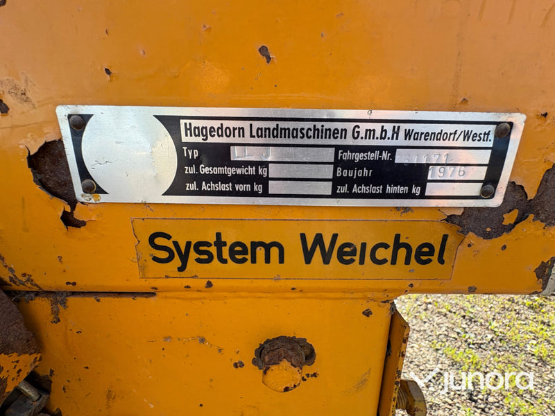 Självlastarvagn Hagedorn