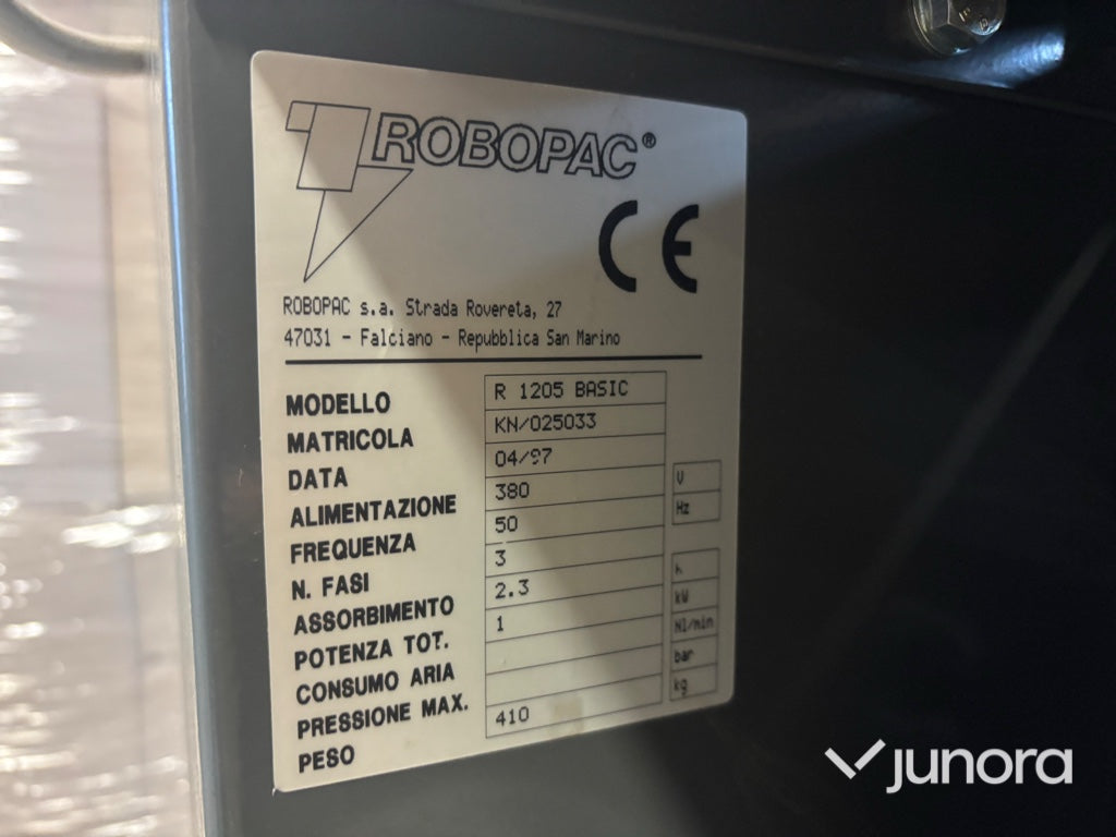 Sträckfilmsmaskin - Robopac R 1205 Basic