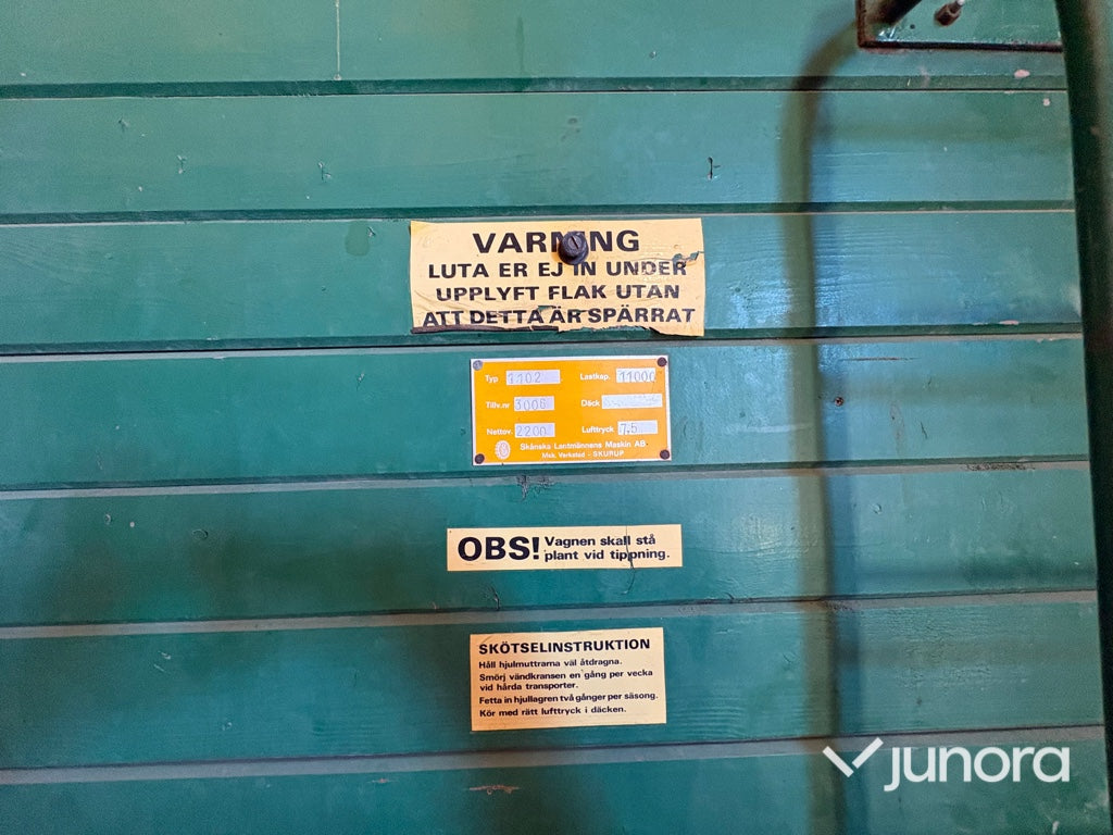 Vagn – Skånska Lantmännens Maskin Typ 1102