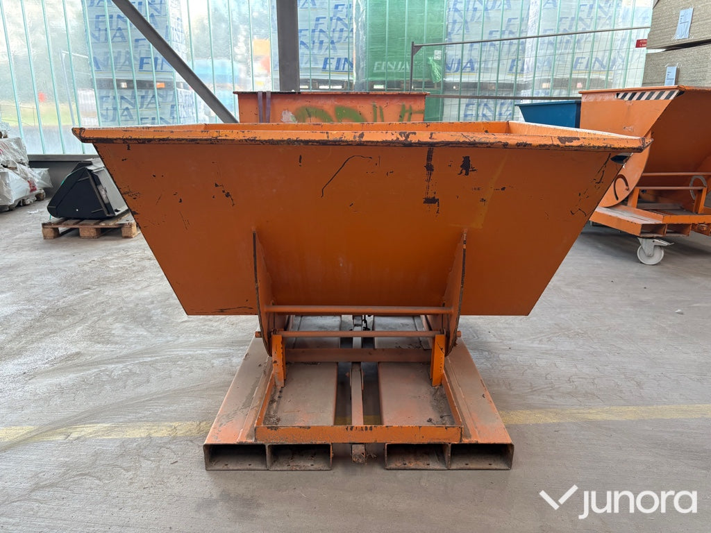 Tippcontainer - Bauer, AK 'S', 1 000 kg