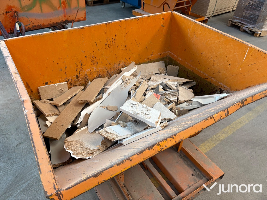 Tippcontainer - Bauer, AK 'S', 1 000 kg