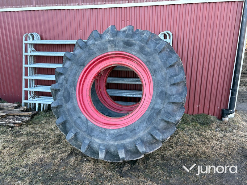 Dubbelmontage - 28.8 R38