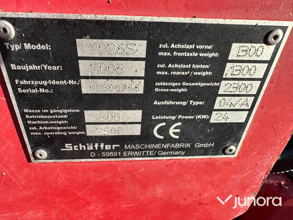 Minilastare - Schäffer PRO 33