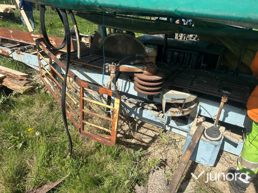 Sågverk - Lanna Bruk, Traktor drivet