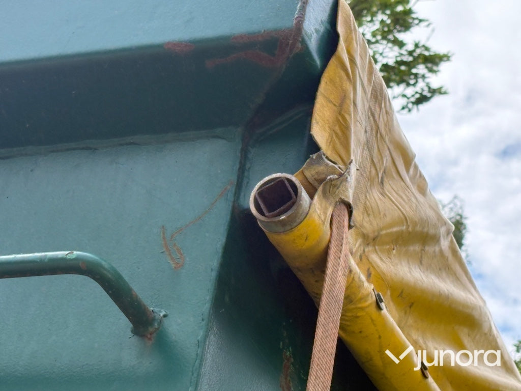 Lastväxlarcontainrar med rullkapell 3 st – Flakab 42 m³