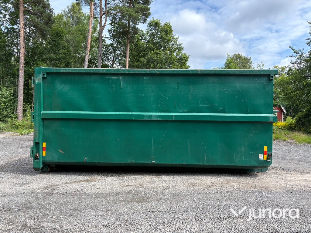 Lastväxlarcontainrar med rullkapell 3 st – Flakab 42 m³