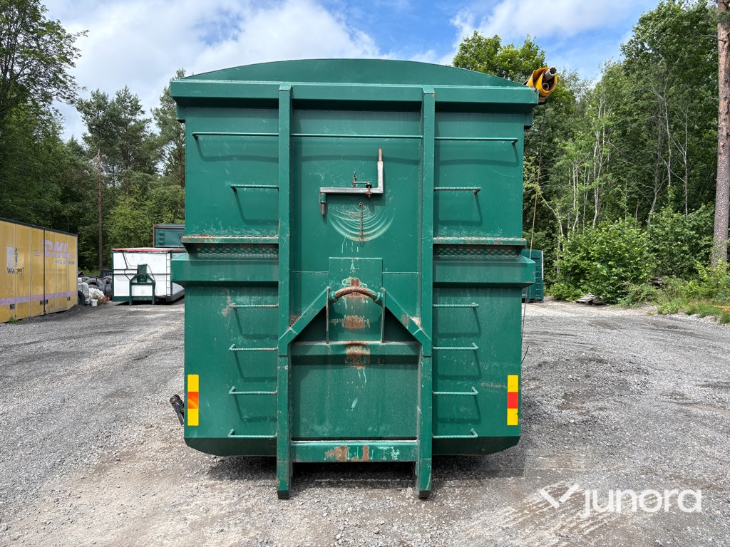 Lastväxlarcontainrar med rullkapell 3 st – Flakab 42 m³