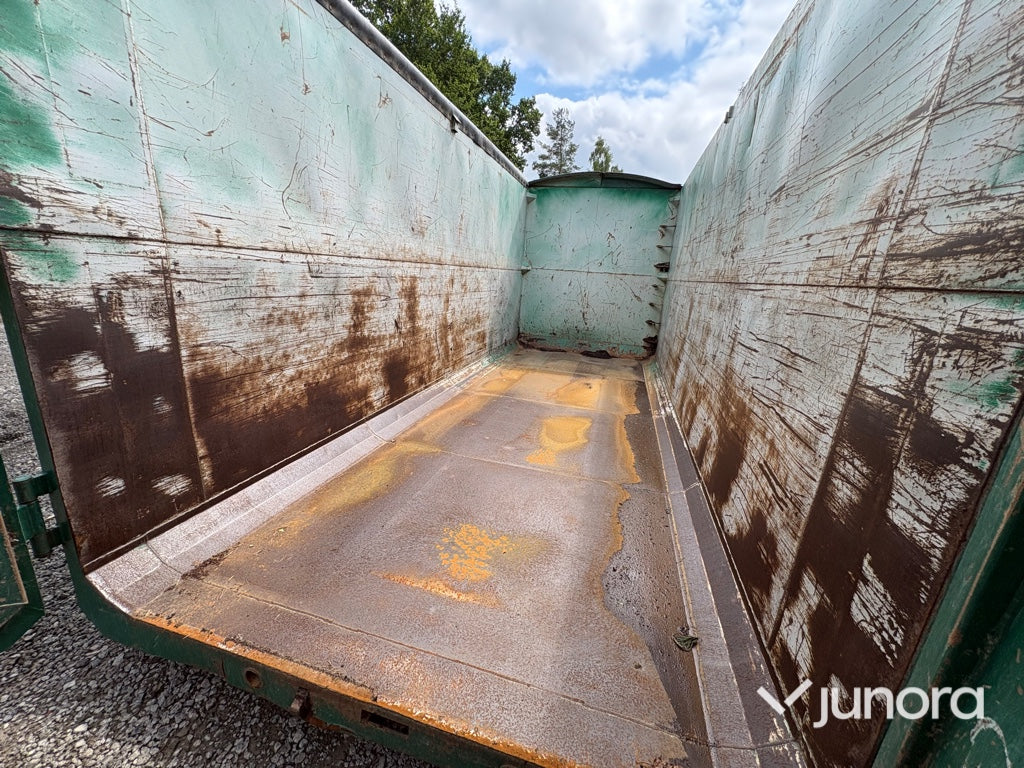 Lastväxlarcontainrar med rullkapell 3 st – Flakab 42 m³