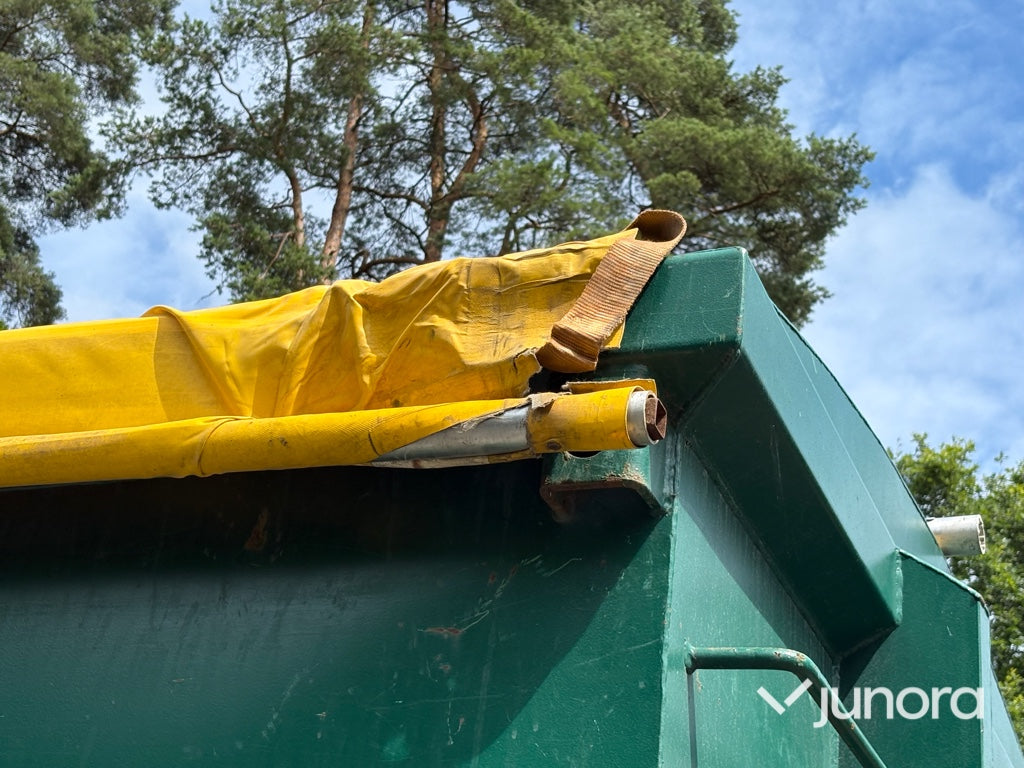 Lastväxlarcontainrar med rullkapell 3 st – Flakab 42 m³