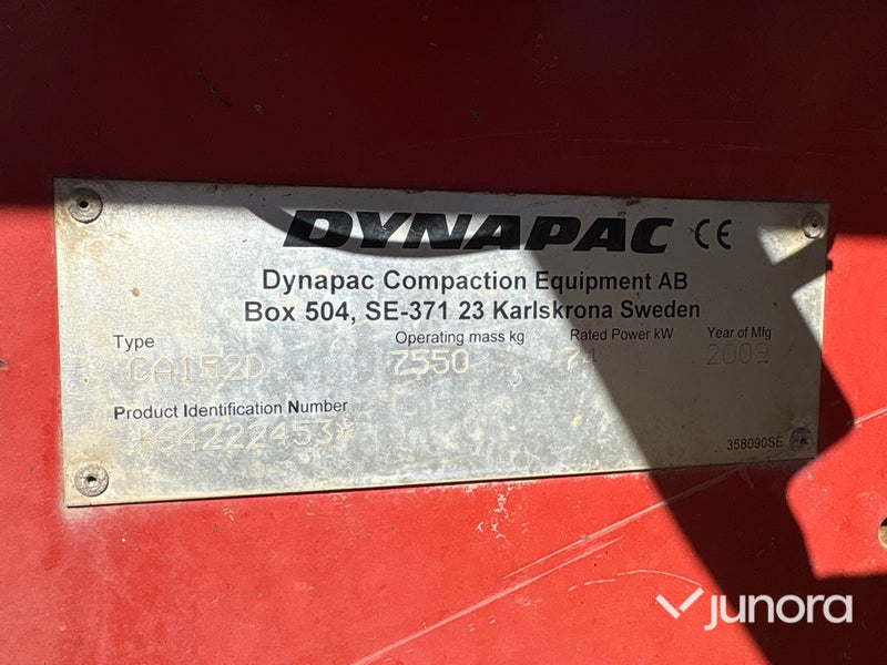 Vält - Dynapac CA152D