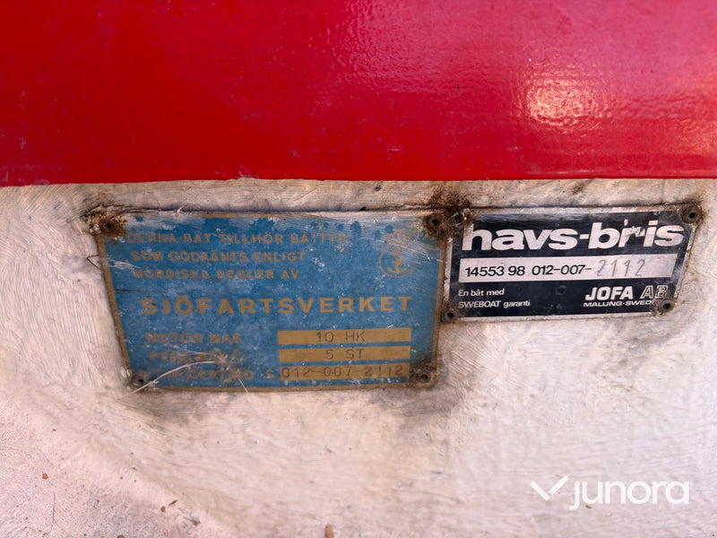 Båt havs-bris mercury utombordare