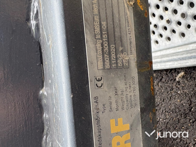 Adapter  - SRF, Terex till Trima