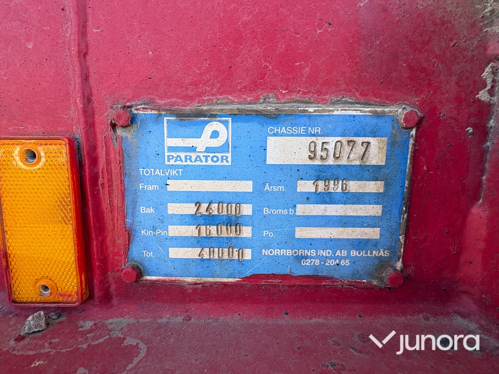Asfaltstrailer - Parator, STI 17-24