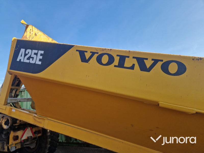 Dumperflak - Volvo, A25E, På Lastväxlarram