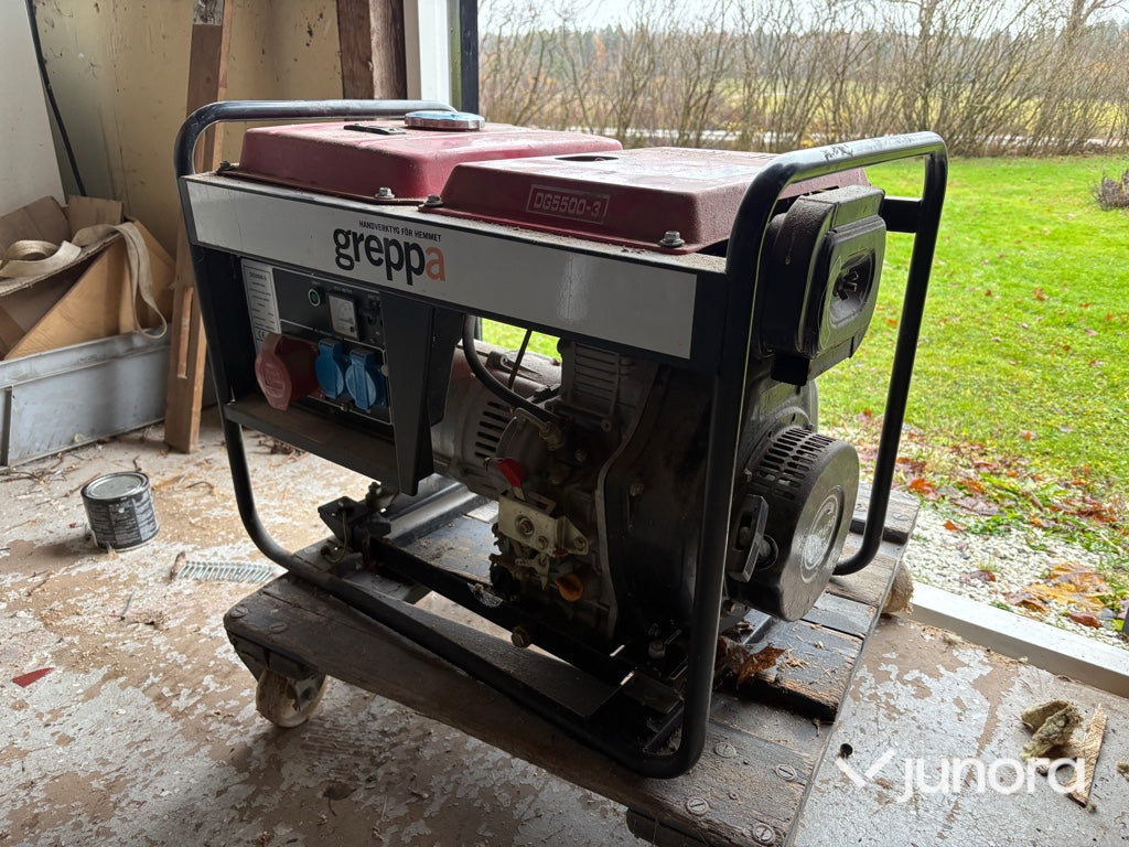 Generator - Greppa, DG 5500-3, 7kW