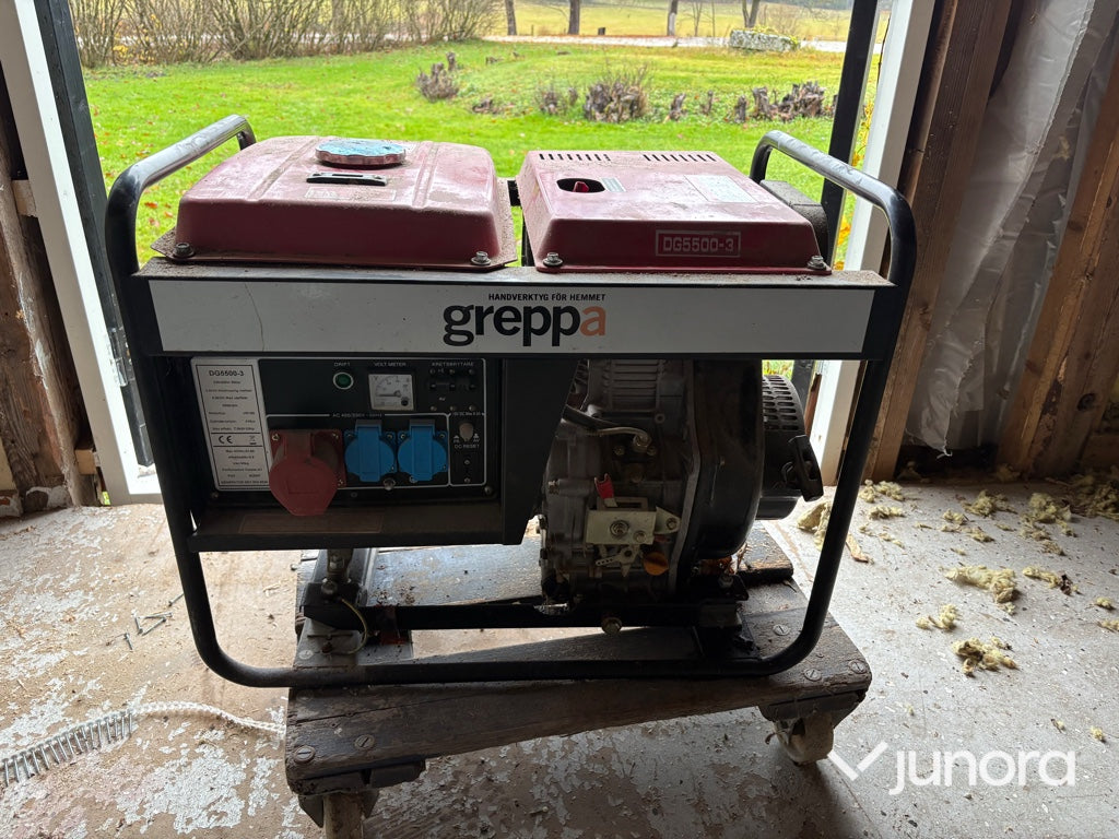 Generator - Greppa, DG 5500-3, 7kW
