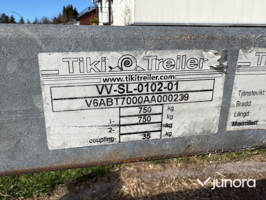 Båttrailer - Tiki-Treiler, BT700