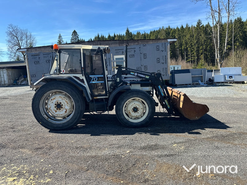 Traktor - Lamborghini, Med lastare