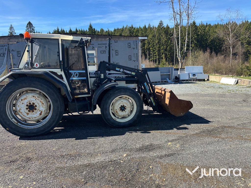 Traktor - Lamborghini, Med lastare