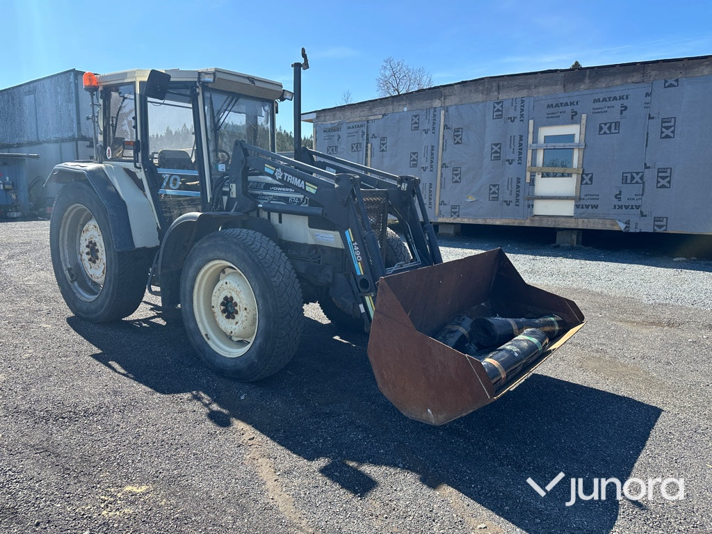 Traktor - Lamborghini, Med lastare