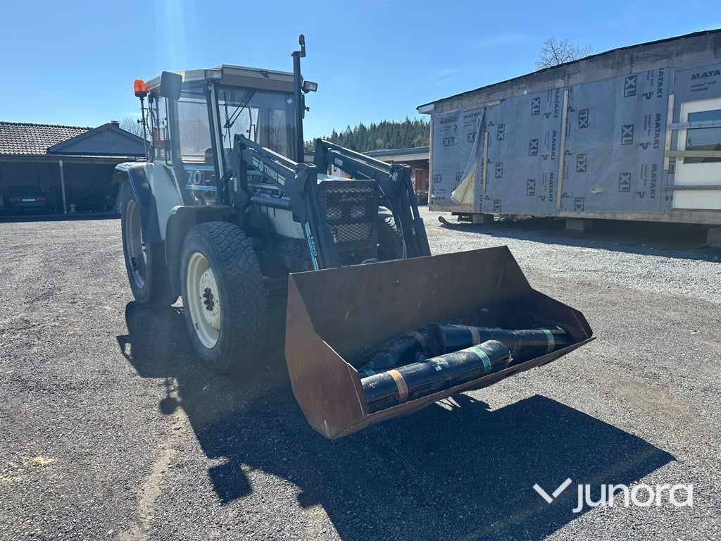 Traktor - Lamborghini, Med lastare
