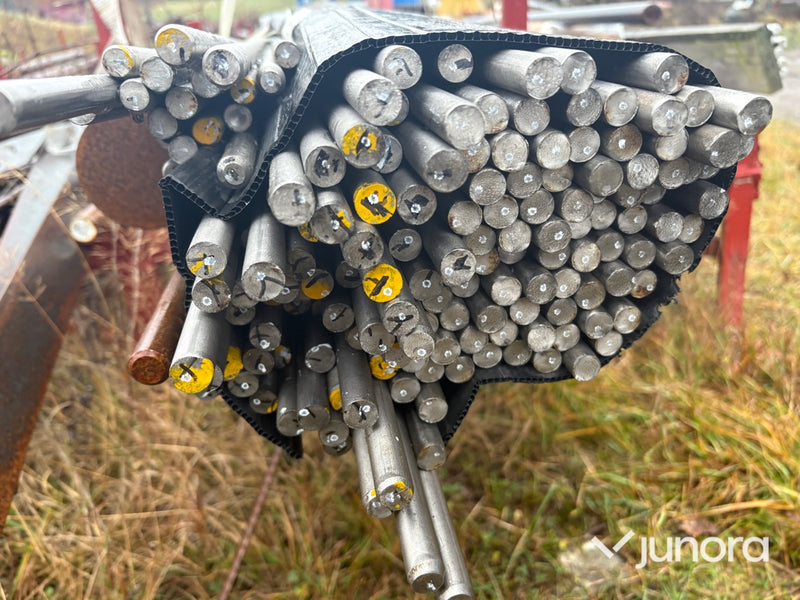 Rostfritt stål rundstång – EN 1.4305, Ø14 mm, ca 454 m